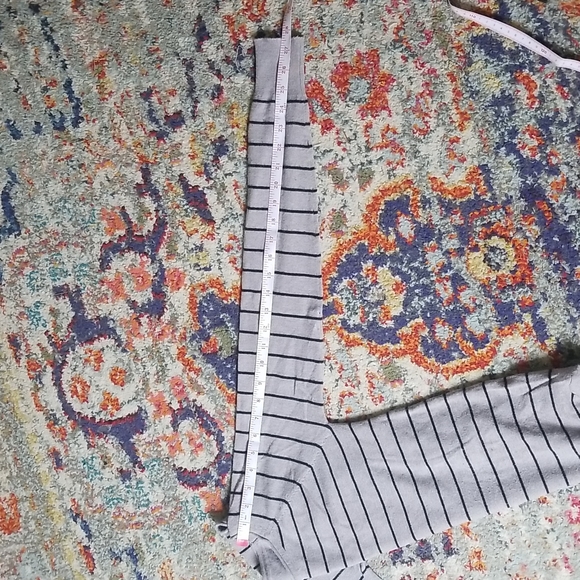 Hoity Toity Thin Striped Sweater M - Picture 10 of 11
